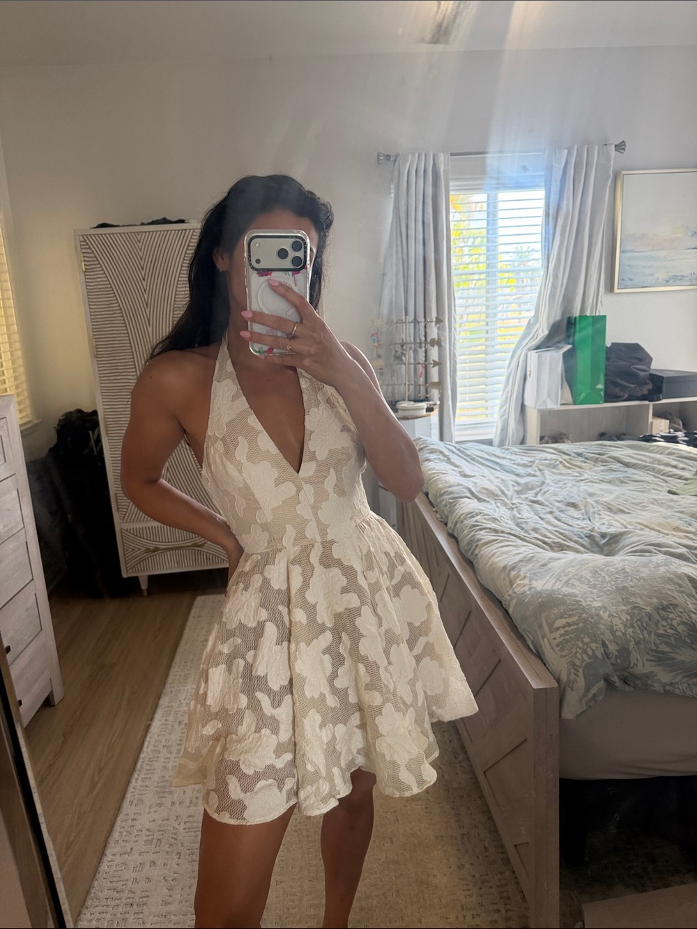 Bebe Halter Dress